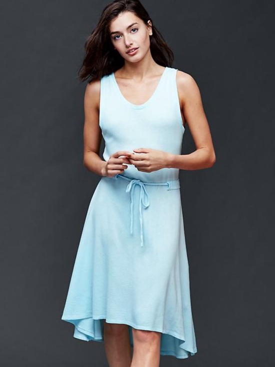 GAP Dresses & Skirts - Gap Women’s French Terry Sleeveless Dress in Daybreak Blue, Size Medium